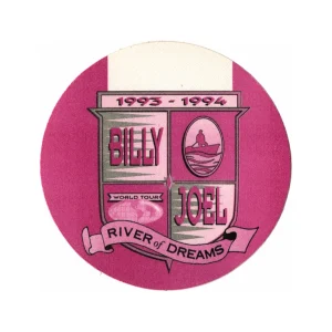 Billy Joel 1993 River of Dreams Concert Tour Guest Backstage Pass