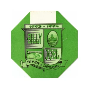 Billy Joel 1993 River of Dreams Concert Tour VIP Backstage Pass