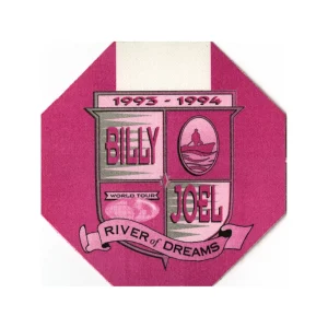 Billy Joel 1993 River of Dreams Concert Tour VIP Backstage Pass