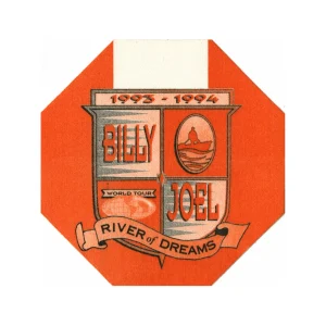 Billy Joel 1993 River of Dreams Concert Tour VIP Backstage Pass