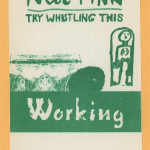 Neil Finn 1998 Crowded House Try Whistling This Tour WORKING Backstage Pass