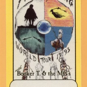 Neil Young 1993 w/ Booker T. & The MG's Concert Tour AAA Backstage Pass