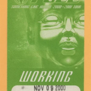 Fuel 2000 Something Lile Human Concert Tour WORKING Backstage Pass
