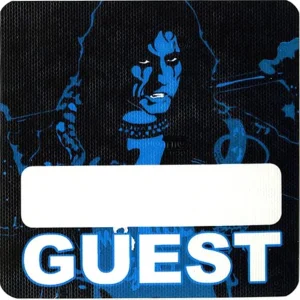 Alice Cooper 2012 Welcome 2 My Nightmare Concert Tour Guest Backstage Pass