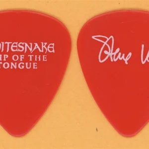 Whitesnake Steve Vai Vintage Guitar Pick - 1990 Slip of the Tongue Tour