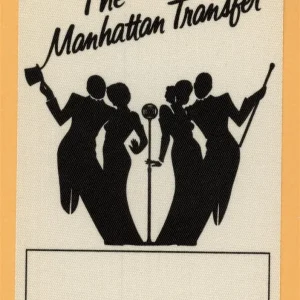 The Manhattan Transfer Concert Tour Backstage Pass