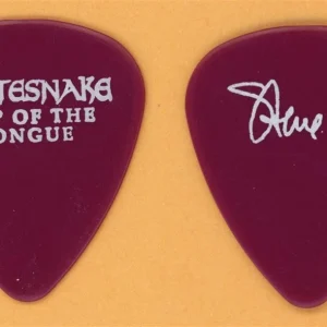 Whitesnake Steve Vai Vintage Guitar Pick - 1990 Slip of the Tongue Tour