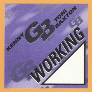 Kenny G 1996 Secrets Concert Tour w/ Toni Braxton WORKING Backstage Pass