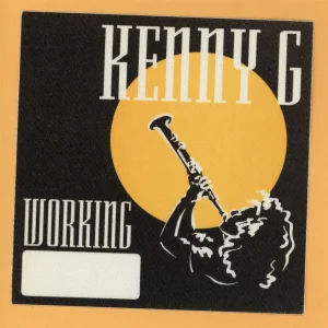 Kenny G 1996 The Moment Concert Tour WORKING Backstage Pass