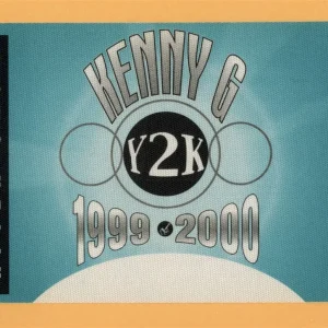 Kenny G 1999 Faith Concert Tour AFTER SHOW Backstage Pass