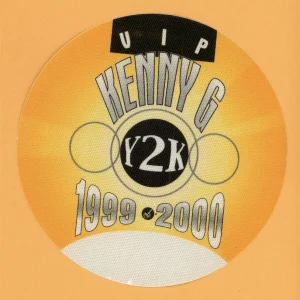 Kenny G 1999 Faith Concert Tour VIP Backstage Pass