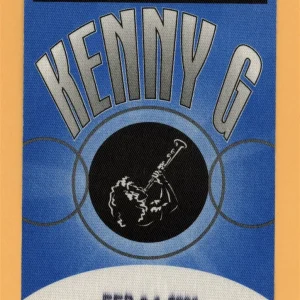 Kenny G 2002 Paradise Concert Tour WORKING Backstage Pass