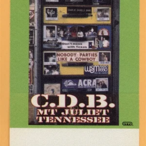 Charlie Daniels Band 1989 Concert Tour WORKING Backstage Pass