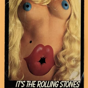 Rolling Stones 1973 Goats Head Soup Concert Tour POSTER CARD Backstage Pass