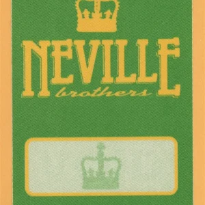 Neville Brothers 1995 Concert Tour Backstage Pass