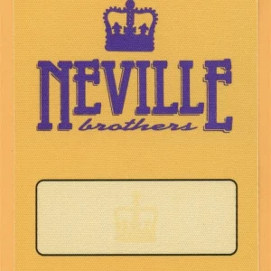 Neville Brothers 1995 Concert Tour Backstage Pass