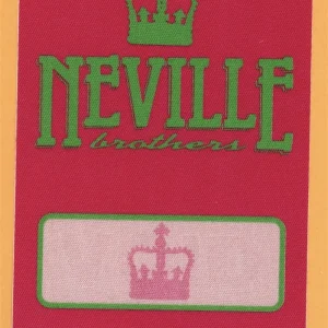Neville Brothers 1995 Concert Tour Backstage Pass