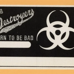 George Thorogood 1988 Born To Be Bad Concert Tour Backstage Pass