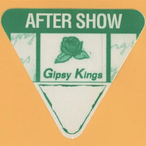 Gipsy Kings 1999 Compas Concert Tour AFTER SHOW Backstage Pass