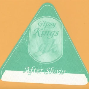 Gipsy Kings 2001 Concert Tour AFTER SHOW Backstage Pass