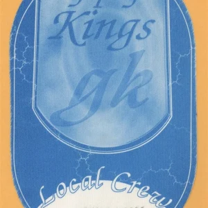Gipsy Kings 2001 Concert Tour CREW Backstage Pass