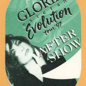 Gloria Estefan 1997 Evolution Concert Tour AFTER SHOW Backstage Pass - Sears