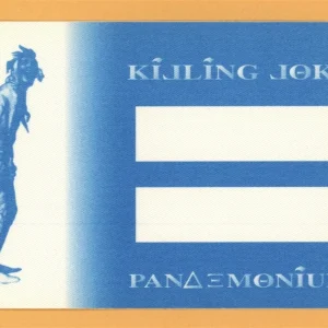 Killing Joke 1994 Pandemonium Concert Tour Backstage Pass