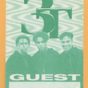 3T 1997 Brotherhood World Tour GUEST Backstage Pass