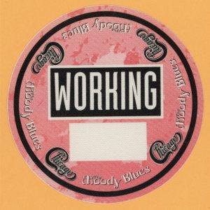 Chicago 1992 The Moody Blues Concert Tour WORKING Backstage Pass