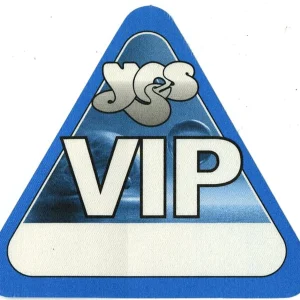 Yes 2002 Magnification Concert Tour VIP Backstage Pass
