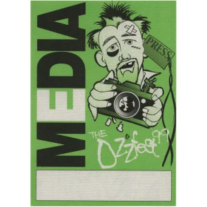 Ozzy Osbourne 1999 Black Sabbath Ozzfest Concert Tour Media Backstage Pass