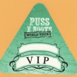 Nora Jones 2003 Puss N Boots Concert Tour VIP Backstage Pass