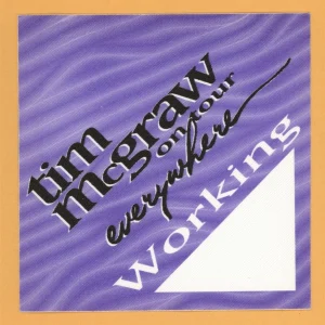 Tim McGraw 1997 Everywhere Concert Tour Working Backstage Pass