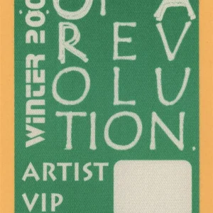 OAR 2002 Of A Revolution Concert Tour VIP Backstage Pass
