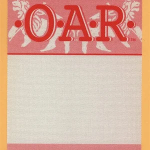 OAR 2002 Of A Revolution Concert Tour WORKING Backstage Pass