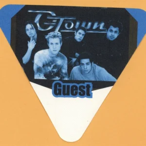 O-Town 2001 Concert Tour GUEST Backstage Pass
