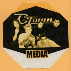 O-Town 2001 Concert Tour MEDIA Backstage Pass