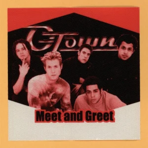 O-Town 2001 Concert Tour MEET & GREET Backstage Pass