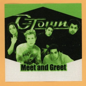 O-Town 2001 Concert Tour MEET & GREET Backstage Pass