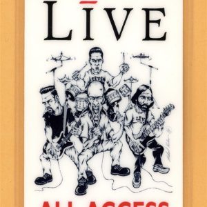 +Live+ 1997 Secret Samadhi Tour All Access Laminated Backstage Pass