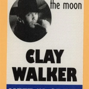 Clay Walker 1995 Hypnotize the Moom Concert Tour MEET & GREET Backstage Pass