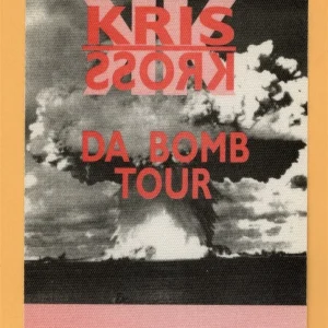 Kriss Kross 1993 Da Bomb Concert Tour Backstage Pass