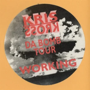 Kriss Kross 1993 Da Bomb Concert Tour WORKING Backstage Pass