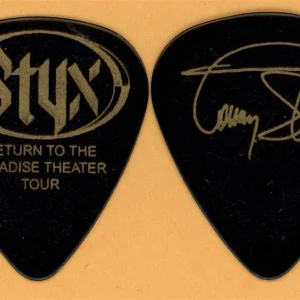 Styx Tommy Shaw Vintage Guitar Pick - 1997 Return to the Paradise Theatre Tour