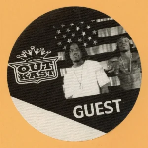 Outkast 2000 Stankonia Concert Tour GUEST Backstage Pass