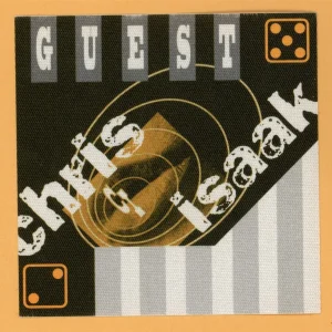 Chris Isaak 2002 Always Got Tonight Concert Tour GUEST Backstage Pass