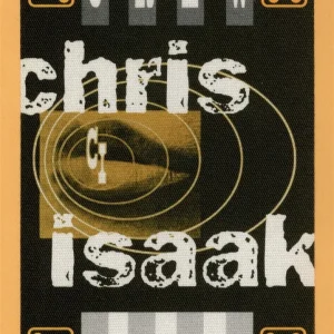 Chris Isaak 2002 Always Got Tonight Concert Tour CREW Backstage Pass