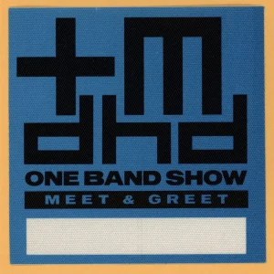 Tim McGraw 2002 w/ Danchall Doctors Concert Tour Meet & Greet Backstage Pass