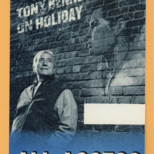 Tony Bennett 1997 On Holiday Concert Tour All Access Backstage Pass