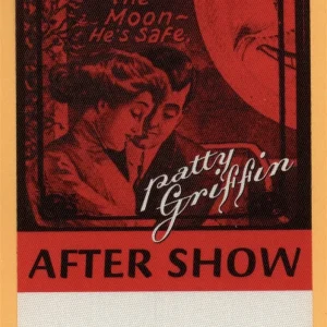 Patty Griffin 2002 1000 Kisses Concert Tour AFTER SHOW Backstage Pass